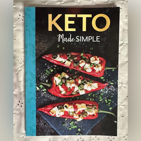 NEW! Keto Made Simple Recipe Cookbook with Pictures 79 Pages - Picture 1 of 3